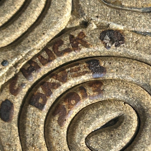 Handmade Pottery Ceramic Coil Bowl chuck dave 2013 - Picture 3 of 3